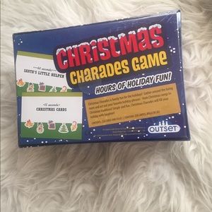 Christmas Charade board game. New
